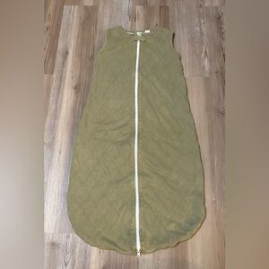 Parade Olive Green Quilted organic cotton Sleep sack